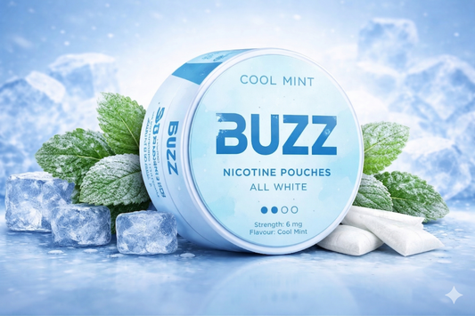 BUZZ Cool Mint Nicotine Pouches 6mg