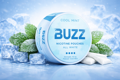 BUZZ Cool Mint Nicotine Pouches