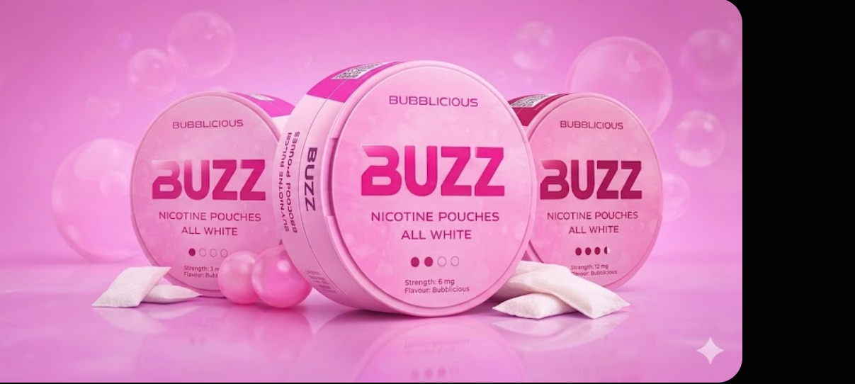 BUZZ Bubblicious Nicotine Pouches